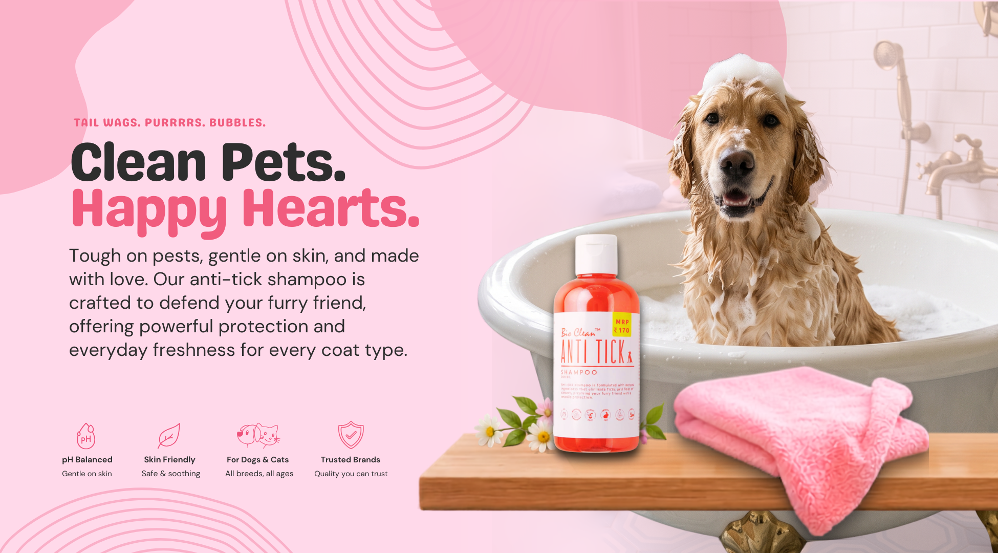 Barkz dog banner