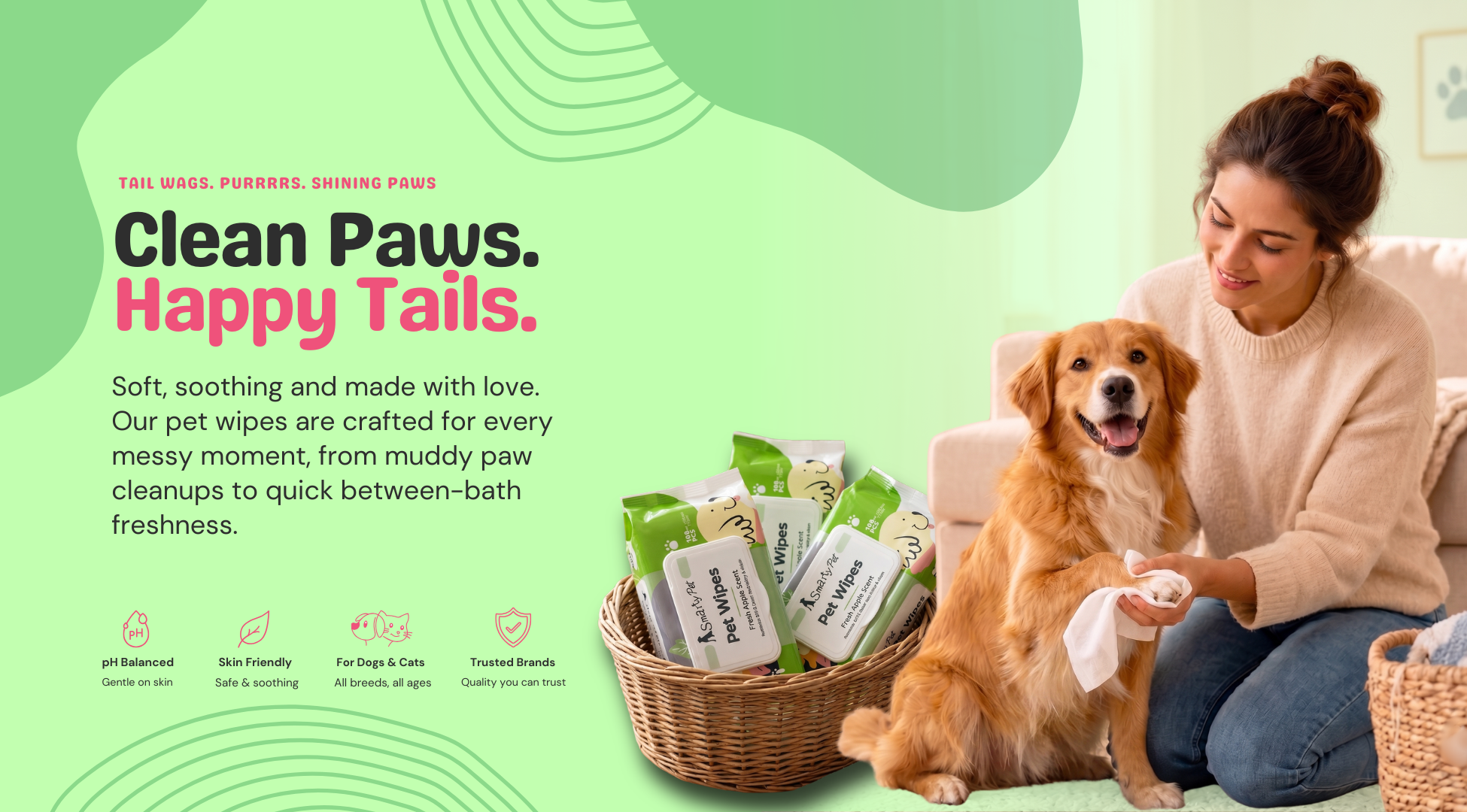 Barkz dog essentials banner
